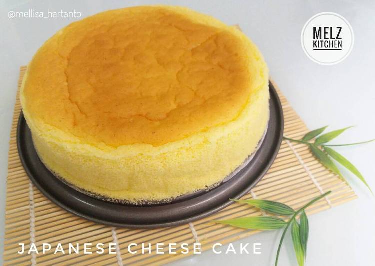 cara membuat Japanese Cheese Cake (Gluten Free)