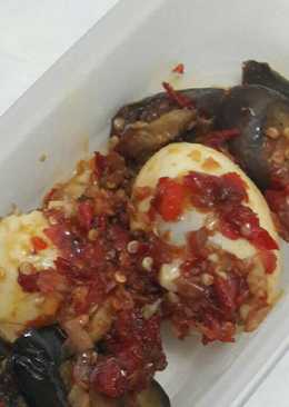 Balado telur terong