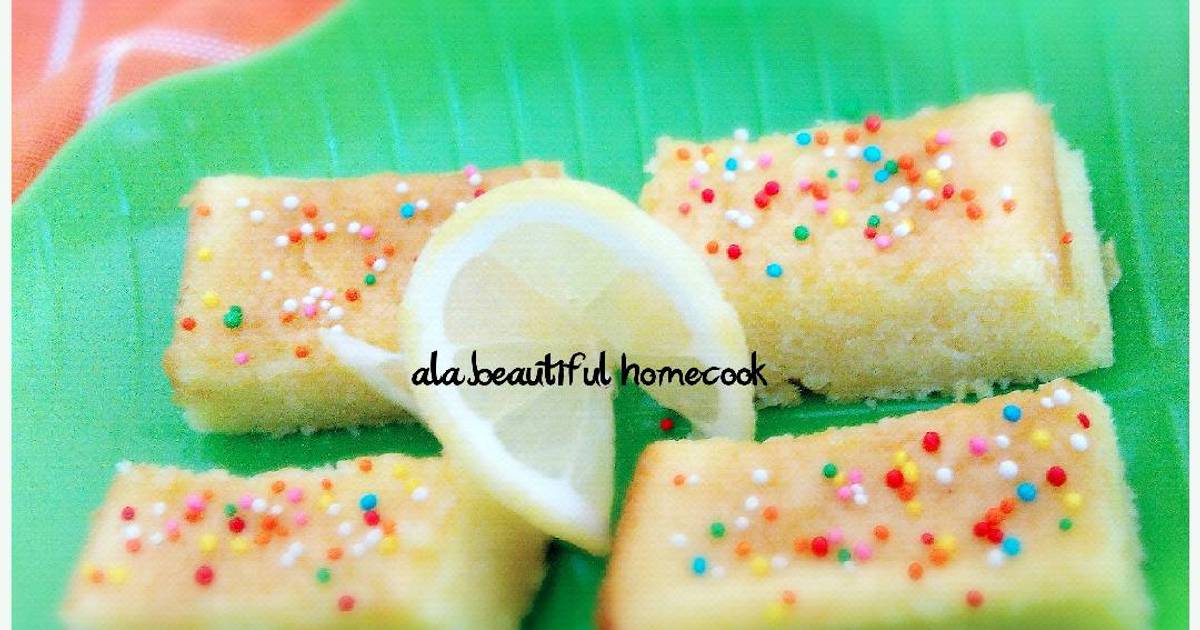 Resep Cake Lemon Moist n Suegeerr
