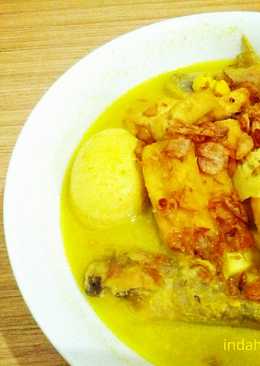 Opor Ayam Tahu Telur Istimewa