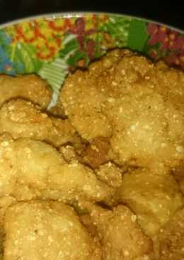 Fried chicken mini tepung tiwul