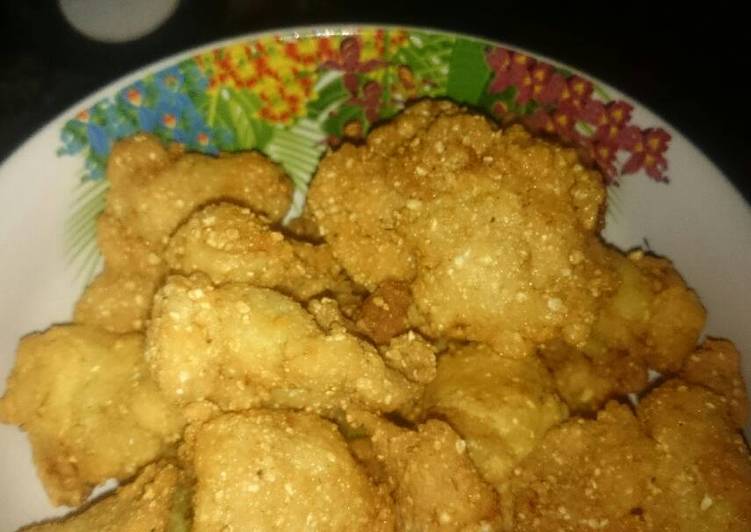 Fried chicken mini tepung tiwul recipe main photo