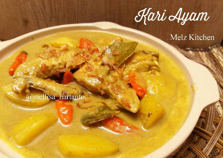 Resep Kari Ayam - Melz Kitchen