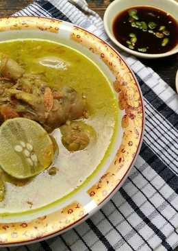 Gulai ayam menu anak