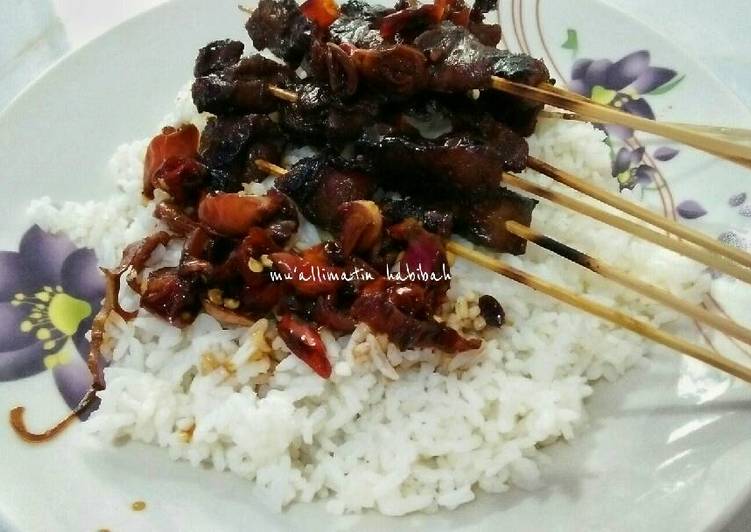 resep masakan Sate kambing solo sambal kecap