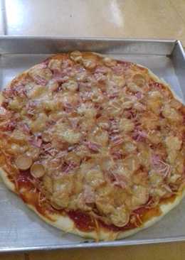 Pizza Sosis dan Burger