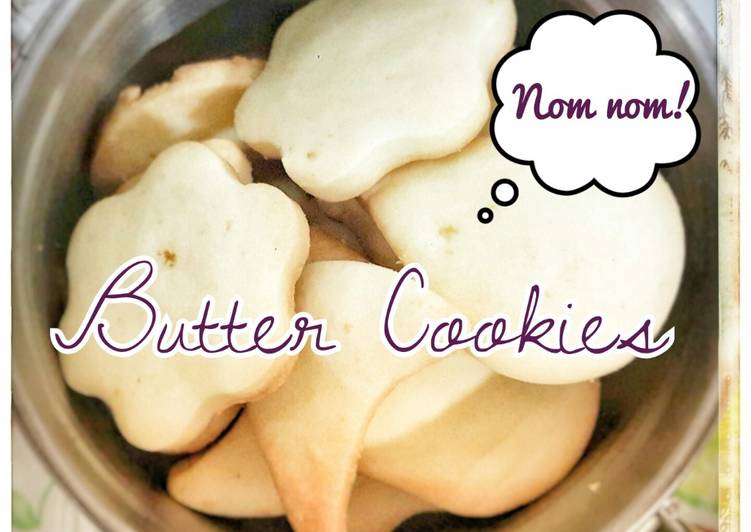 Resep Classic Butter Cookies / Shortbread Cokies - Riska Melanie