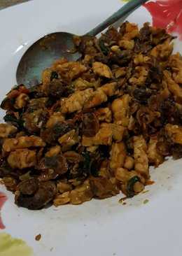 Sambel gongso tempe kerang