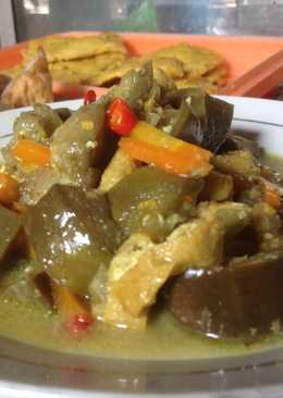 Terong santen sederhana
