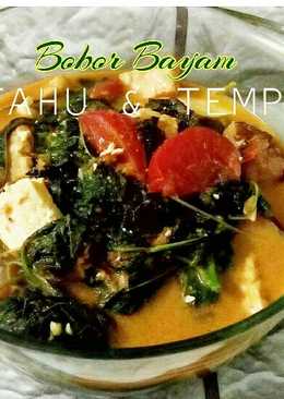 Bobor Bayam (Tahu&Tempe)