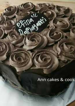 Steamed chocolate cake