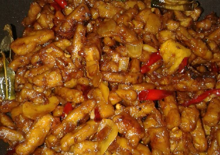 Kering tempe simple