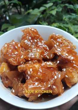 Ayam pop saus madu