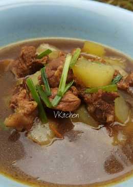 Rawon Babi Labu Siam Praktis w/Bumbu Instan