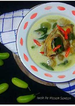 Ikan Pari Asap Masak Santan