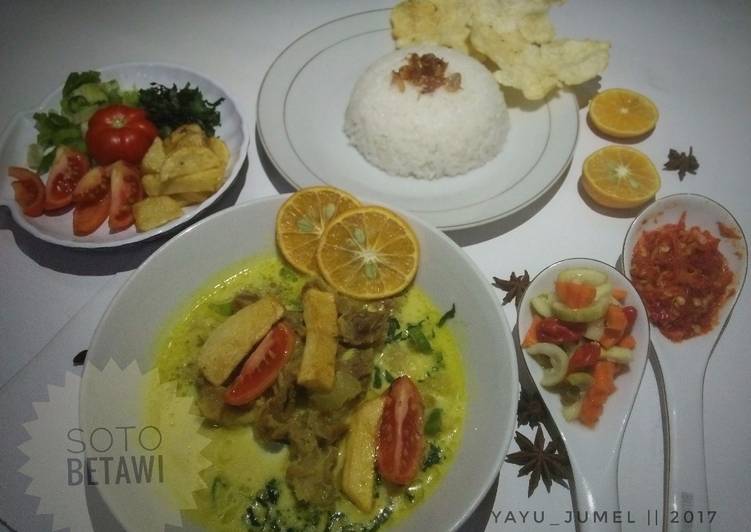 resep makanan Soto Betawi ??#KitaBerbagi