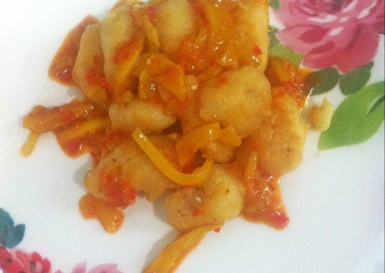 resep makanan Ikan dory saus mangga