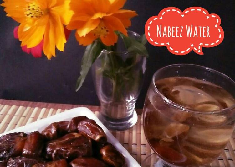 resep masakan Nabeez Water.. Infus energi saat Puasa