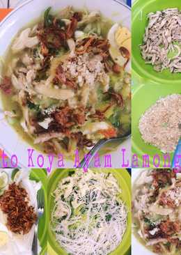 Soto Koya Ayam Lamongan ala Rumahan made by Me