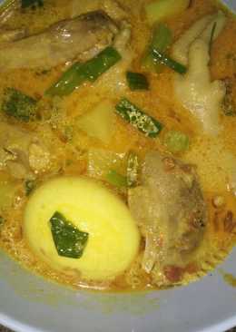 Opor ayam campur telur & kentang #BikinRamadanBerkesan