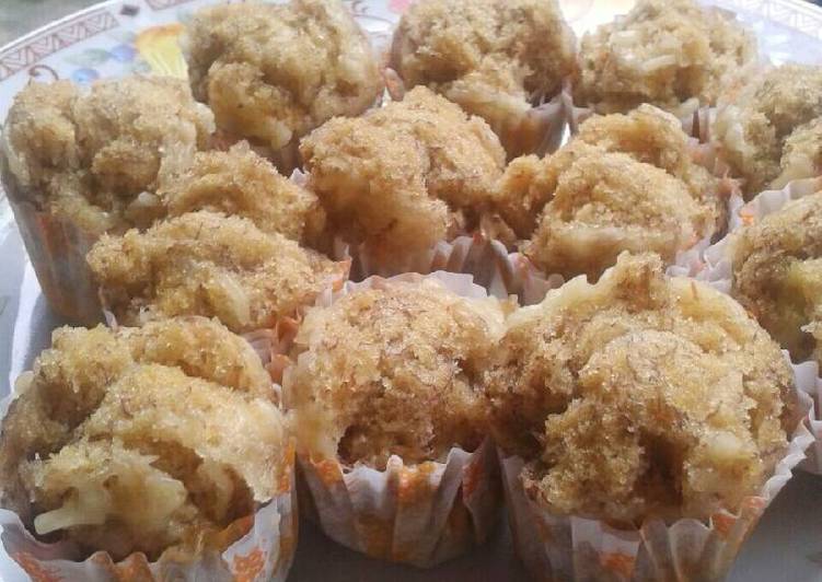 resep makanan Bolu Kukus Pisang Eggless