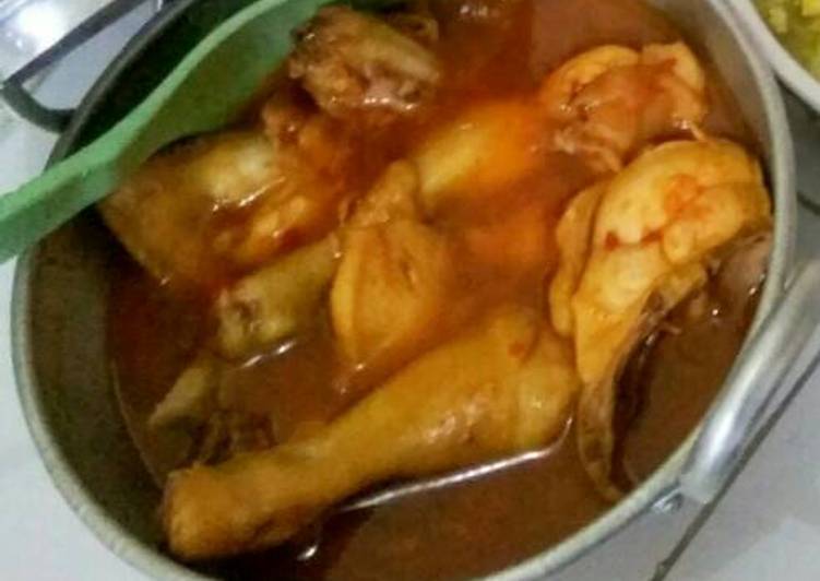 gambar untuk resep makanan Ayam kecap pedas manis