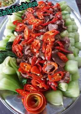 Pokcoy Cah Daging Sapi â˜˜ðŸ®ðŸŒ¶ðŸœ