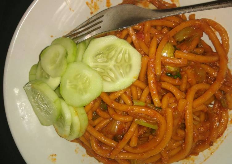 Mie Lidi Special Pedas Manis #Bikinramadanberkesan