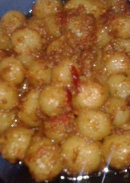 Cilok kacang ala rumahan