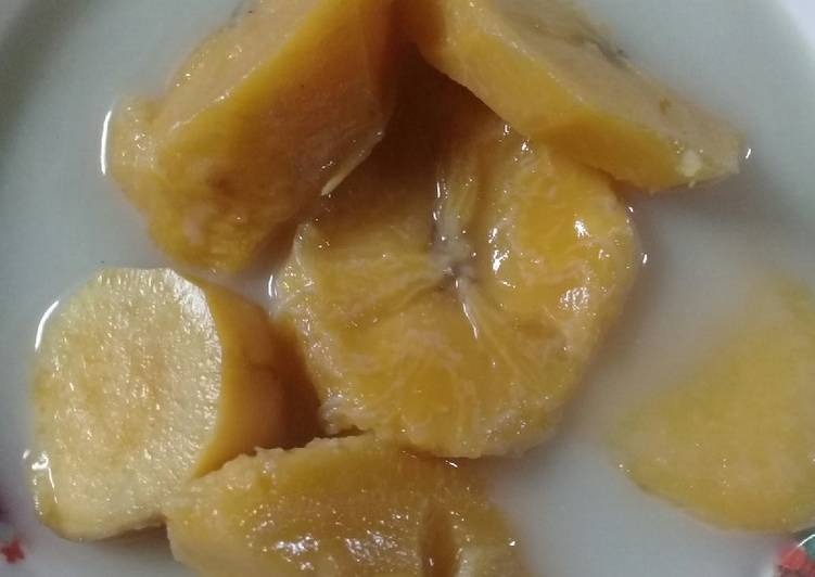 resep masakan Kolak Ubi madu??pisang byar