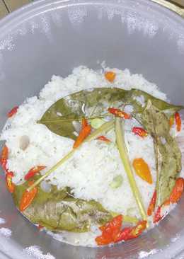 Nasi liwet sederhana ala2..