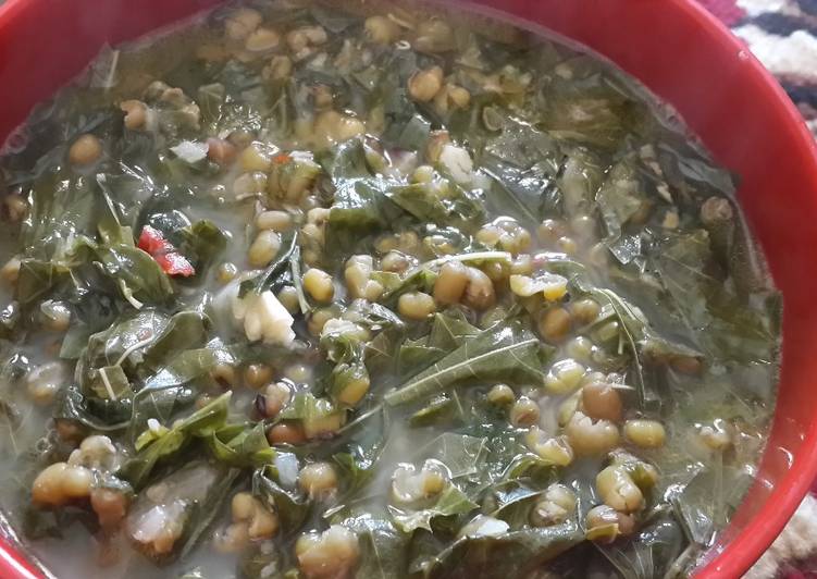 Resep Tumis Daun singkong dan Kacang Hijau Dari Chãy In?