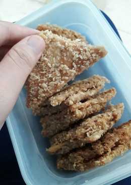 Tempe kemul keju oat krispi