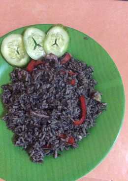 Nasi goreng black paprika