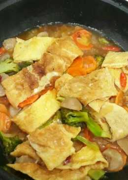 Capjay telur pedas manis