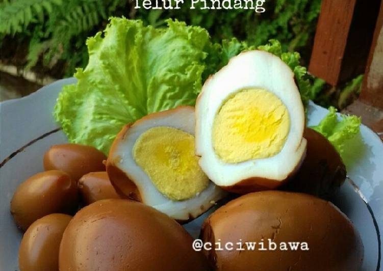 Telur Pindang Simpel ala Angkringan dan Gudeg Jogja recipe main photo