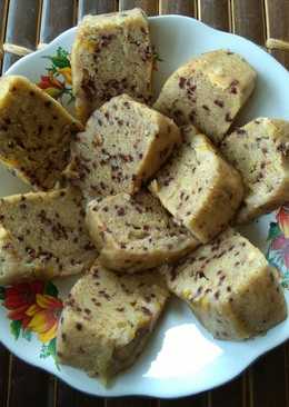 Bolu pisang ambon (no mixer)