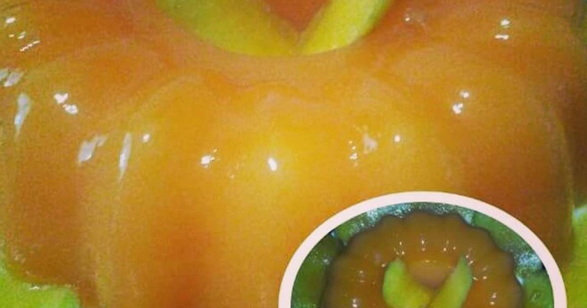 204 resep  puding  mangga agar  swallow  enak dan sederhana  