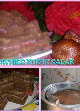 Brownies kukus salak