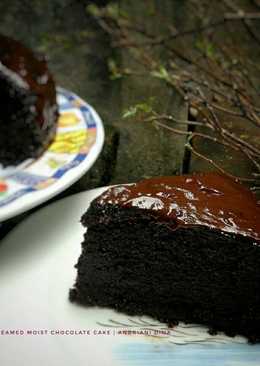 Steamed Chocolate Cake Moist No Oven