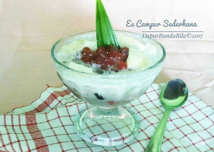 Resep Es Campur Sederhana - Erna Noviyanti