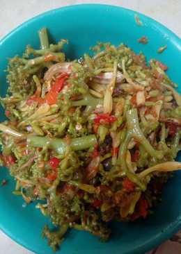 Oseng-oseng bunga pepaya