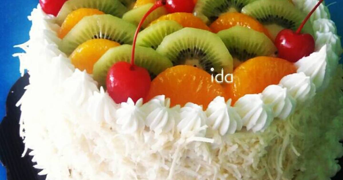 Resep Simple b'day cake