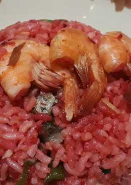 Red Velvet Seafood Fried Rice