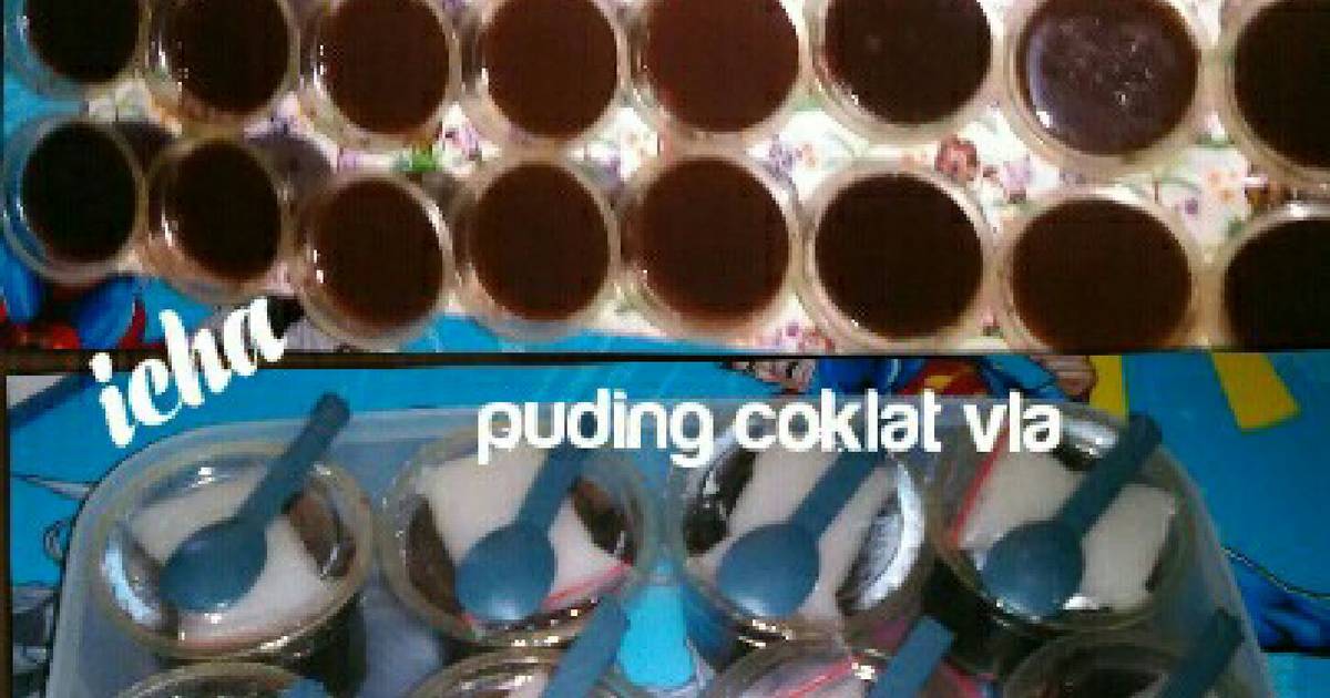 Puding coklat vla - 190 resep - Cookpad