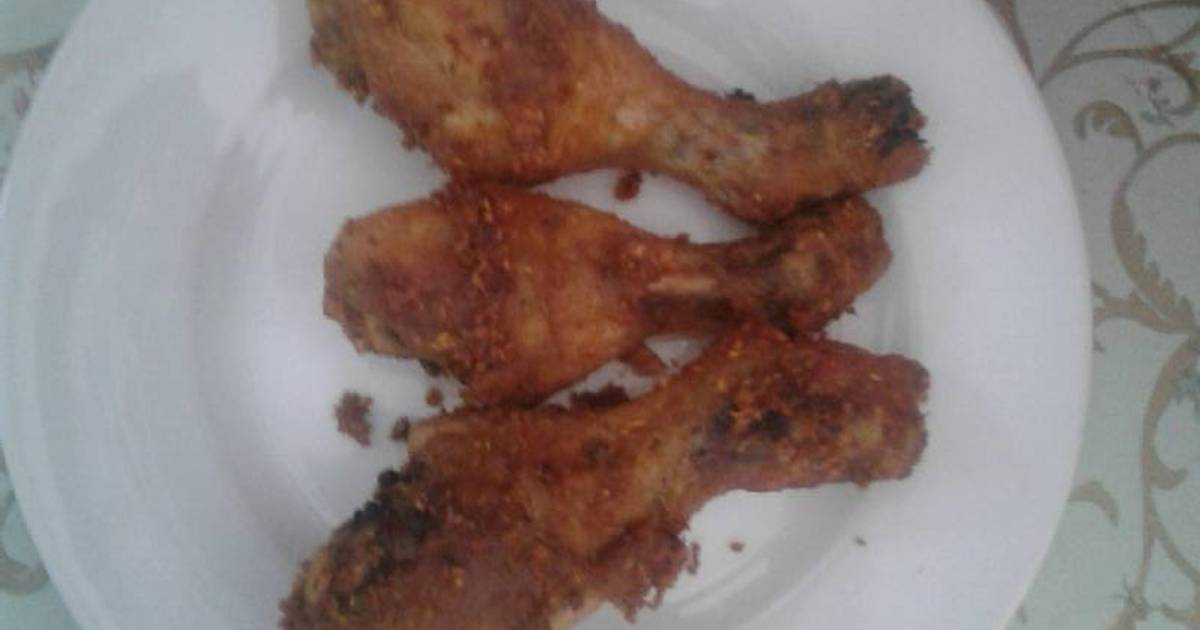 Resep Ayam goreng yahut ala isna ulfah