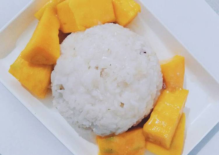 gambar untuk resep makanan Mango Sticky Rice