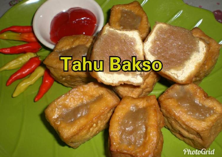 resep makanan Tahu Bakso Rumahan