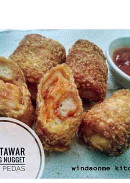 Roti Tawar Goreng Isi Nugget Asam Pedas Simple