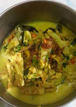 Sayur tempe jipang santan